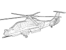 Boeing/Sikorsky RAH-66 Comanche wireframe